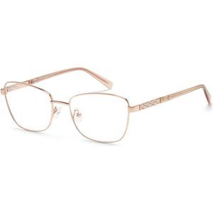New Radiance by Viva VV-8025 028 Shiny Rose Gold Eyeglasses 53/18/140